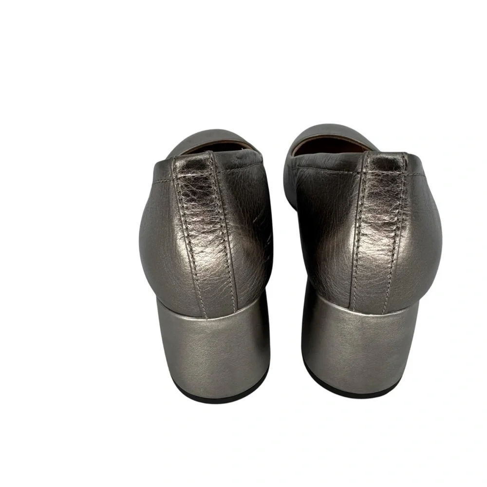 Women's Vionic Carmel Block Heel Silver Pewter 6 - Picture 4 of 7
